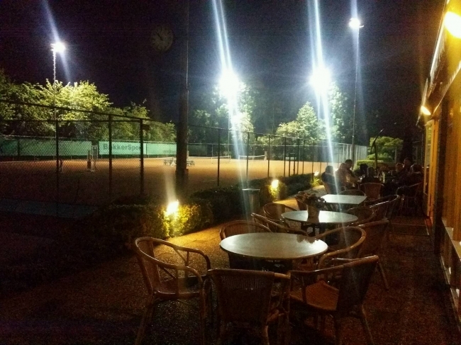 Even oefenen voor clubkampioenschappen 