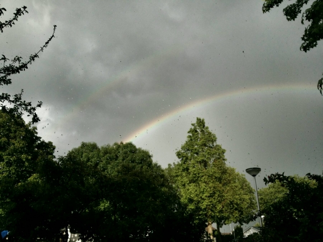 Hopen dat de buiten beetje wegblijven 