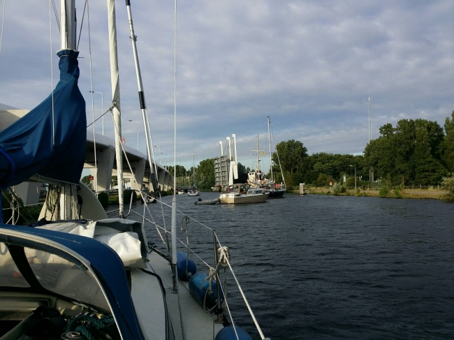 Druk achter schiphol