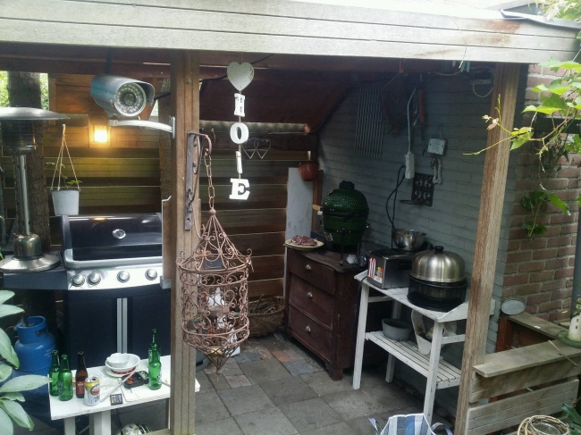 Zo alle apparaten gevuld... #bbq