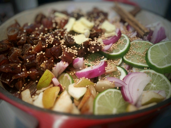 Perenchutney van peren uit eigen tuin #fase1