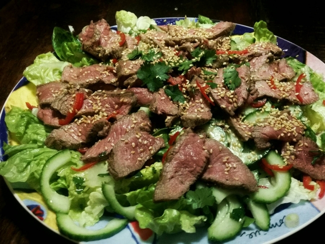 Thai beef salade #bestlekker