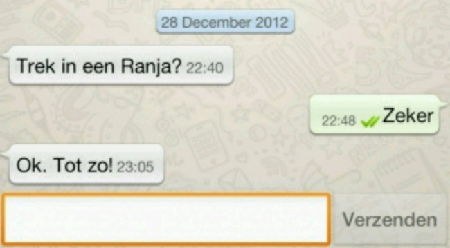 3 jaar geleden alweer... Rob, ik drink een ranja op je