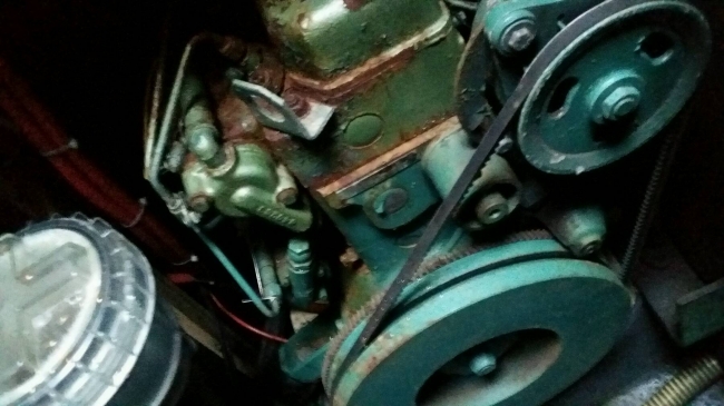 Okay toch maar even antivries erin