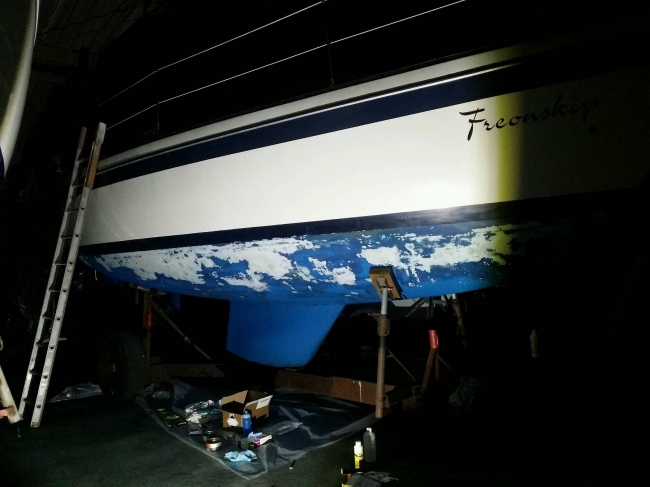 Epoxy plamuren, nooit gedaan dus ben benieuwd 