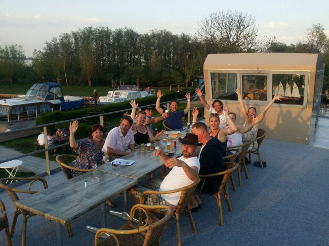 Gezellig avondje op de Hemmen