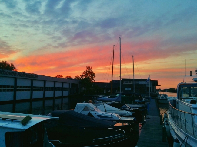 Prima avondje om te klussen aan de boot