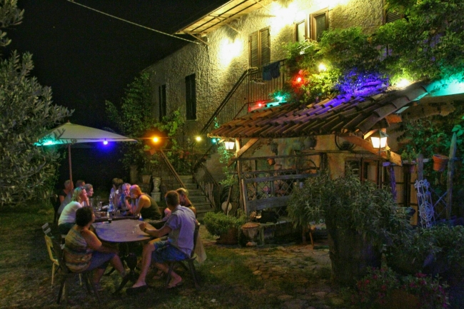 Laatste avond.... Errug gezellig! 