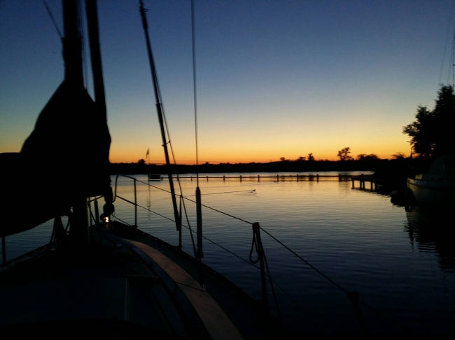 Mooie terugtocht naar zonnig dagje op de Hem