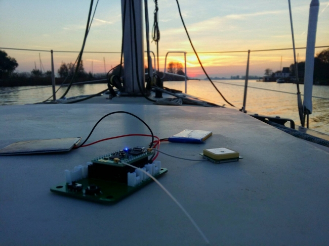 LoRa gateway testen. 