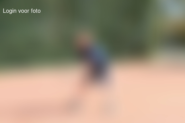 Een les gehad en direct toernooitje gespeeld, ging nog goed ook