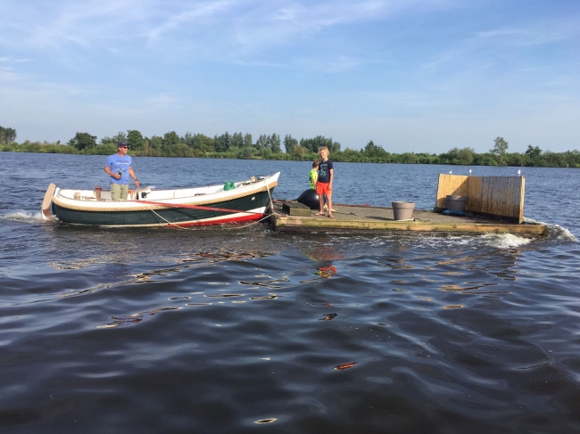Dat was een leuk klusje vandaag, een vlot halen in Amsterdam