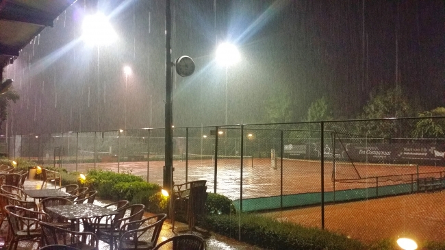 Mijn eerste wedstrijd in clubkampioenschappen is even onderbroken