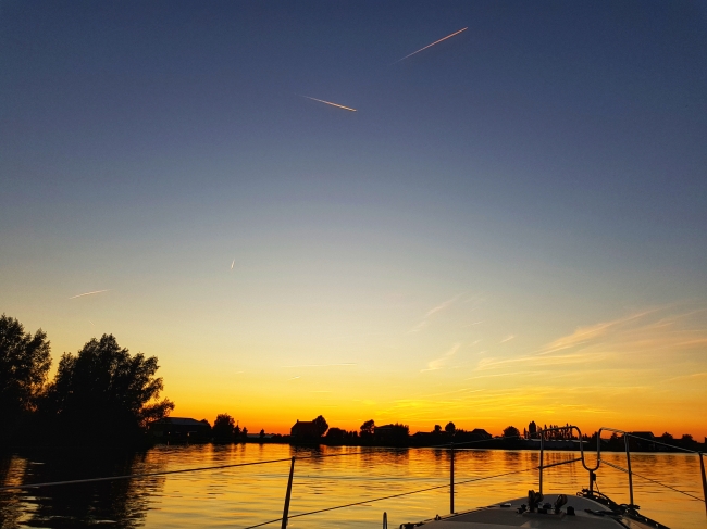 Wad weer mooi op de Braassem en Wetering