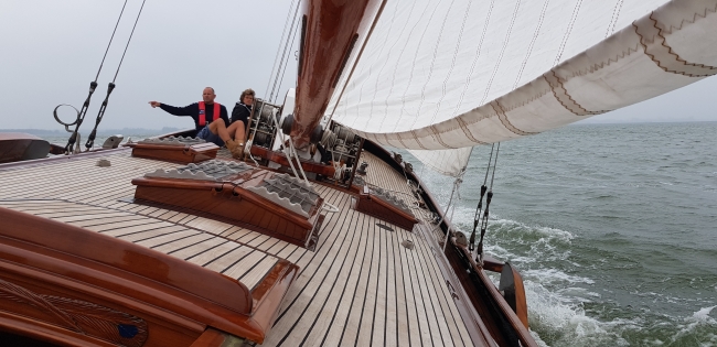 Dat was nog eens zeilen