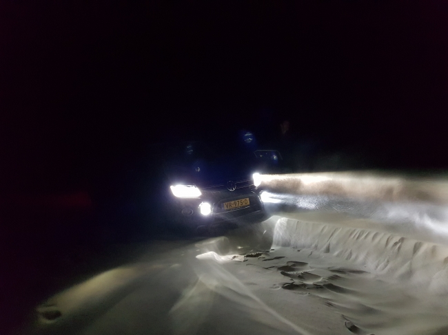 Foutje met de Amarok