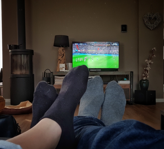 Lekker klassieker kijken met manneke...