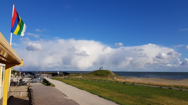 Was er mooi weer voor! Helemaal top!