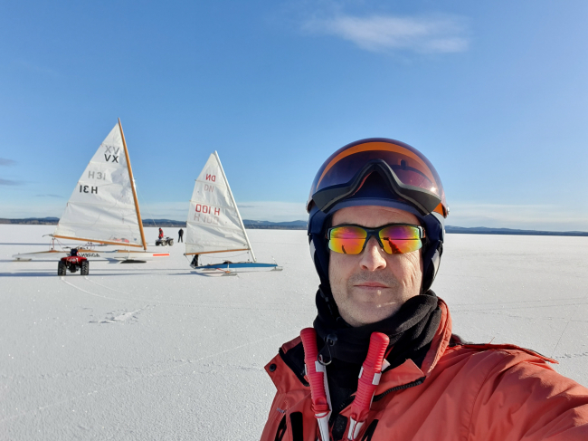 Helaas geen wind maar wel weer mooie dag