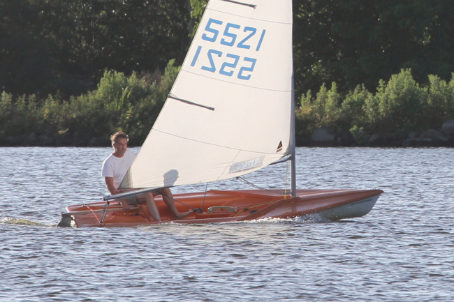 Was nog een leuk windje vanavond