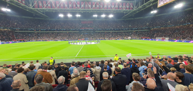 We kunnen wel zeggen dat we er bij waren