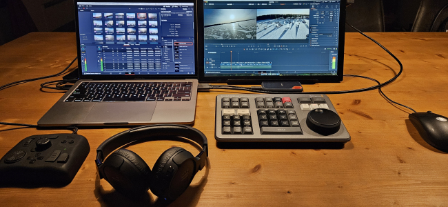 Mobiele montage studio klaar